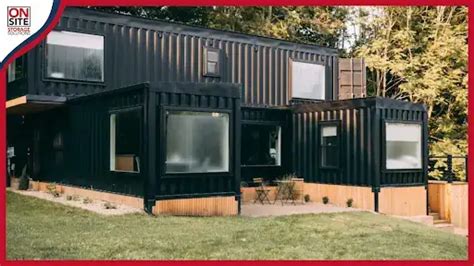 metal storage box tunred into home|Revolutionizing Home Design: Conex Box House.